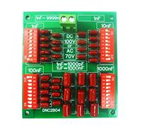 Scheda condensatore programmabile a quattro decadi da 1nF a 9999nF Condensatore a film di polipropilene C35(No shell)