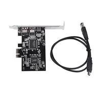 Scheda Controller 1394a IEEE 1394, PCI-E PCI Express a Canale Full Duplex da 2,5 GB/s con Cavo Firewire, per 10/8/7/Vista/XP/2000/ME/98SE