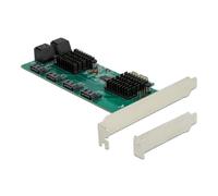 Scheda Controller DeLock 90072 PCI Express x1 8 Porte SATA 6 Gbps Profilo Basso