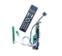 Scheda Controller Driver LCD Adatta HT101WSB M101NWT2 M101NWT4 10.1 "1024 * 600 USB + AV + HDMI + VGA LVDS 40-Pin Pannello Portatile TV Analogico Kit