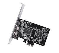 Scheda controller Firewire PCI Express PCI-E PCI Express Firewire 1394a IEEE 1394 con cavo Firewire, schede porta Firewire, scheda Firewire 1394