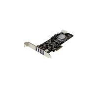 Startech Pcie 4 Port Usb 3.0 Sata Molex Uasp One Size Black / Silver