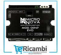 Scheda controllo centralina MICRONOVA O047 EVO C02 per stufe a pellet ARIA-IDRO