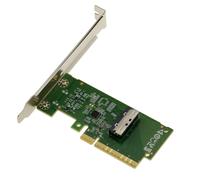 Scheda Controllore Adattatore PCIe 5.0 Verso MCIO 8i Per SSD NVMe M2 M3 U2 U3