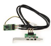 Scheda Controllore FIREWIRE 400 E 800 IEEE1394 A/B Su Porta mPCIe TI XIO2213BZAY
