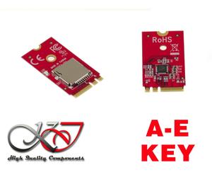 Scheda Controllore M.2 - M2 NGFF E O A Key Vers MicroSD - Micro SD SDHC SDXC 2To