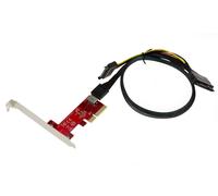 Scheda Controllore PCIe 4X Verso Oculink SFF-8612 Per SSD - Cavo 68Pin SFF-8639