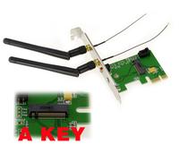 Scheda Controllore PCIe M2 A E+A KEY - Per Scheda Wifi O Bluetooth