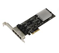 Scheda Controllore PCIe Rete Quad LAN Ethernet 10 100 1000 2500 1G 2.5G 4 Porte