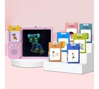 Scheda da disegno per bambini con audiolibri in inglese, 8,5 pollici, stile: ros