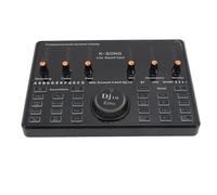 Scheda Dal Vivo, Mixer Professionale con Chip, 12 Effetti Sonori Elettrici, Voce, Riduzione Intelligente del Rumore, Scheda Dal Vivo per Telefono Cellulare PC