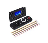 Scheda decoder MP3 Bluetooth 5.0, alimentazione DC 12V, supporto per registrazione vivavoce, FM, MP3, WMA, WAV, APE, FLAC, amplificatore audio.