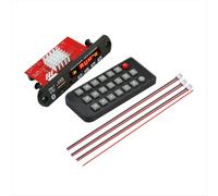 Scheda decodifica MP3 amplificatore 2x60W DC 8V-24V Lettore MP3 Bluetooth V5.0 Modulo USB Radio FM AUX Registrazione per altoparlante