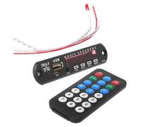 Scheda decodificatore Bluetooth, modulo decodificatore MP3 WMA Bluetooth 3.0 12 V Car Audio Wireless Module con telecomando per USB TF Bluetooth FM