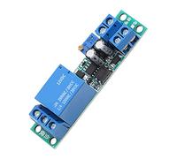 Scheda del Modulo a Relè Ritardata DC 12V 0-25secondi Relè Timer Regolabile Disattivazione Modulo di Commutazione ON/OFF con IsolatoreOptocoppi