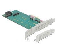 Scheda Delock PCI Express X4 per M.2 Chiave B / NVME M.2 Tasto M NEW