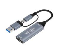Scheda di acquisizione audio e video: registratore di streaming di giochi USB, dispositivo di registrazione di trasmissioni in, Hardware di acquisizione video | PC Laptop Camera Telefono Console VC