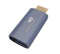 Scheda di acquisizione audio/video Z51 da USB femmina a HDMI maschio 4K per streaming live su computer._M