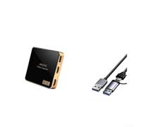 Scheda di acquisizione HDMI per streaming, Full HD 1080P/4K 60FPS Capture USB 3.0 Game Audio Video Scheda di acquisizione per switch e per PS5 con loop out, gioco continuo (4K)