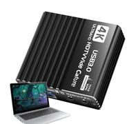 Scheda di acquisizione per lo streaming - Scheda di acquisizione video | Dispositivo di acquisizione del registro 1080p | Registrazione del gioco della scatola | Adattatore 60 fps Registratore a bassa