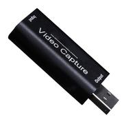 Scheda di acquisizione USB - Adattatore portatile per acquisizione video a bassa latenza | Adattatore compatto per apparecchiature audio, strumento convertitore Grabber per giocatori appassionati di