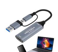 Scheda di acquisizione USB: dispositivo di registrazione audio video USB, streaming di giochi con scheda di acquisizione per computer, registrazione di trasmissioni dal | Strumento di registrazio