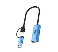 Scheda di acquisizione video 1080P 4K30Hz con USB e porta USB C PD100W Acquisizione Dock per la trasmissione video senza soluzione di continuità C