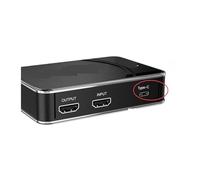 Scheda di acquisizione video 280H, registratore video Full HD 1080P, box di acquisizione for WiiU, 360 One, PS4, disco flash USB Compatibilità estesa