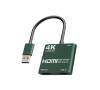 Scheda di Acquisizione Video 4K 1080P Loop Out per La Registrazione di Giochi Streaming Live 1080P Grabber Game Recorder USB 3.0 per HDTV