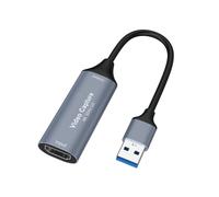 Scheda di Acquisizione Video 4K 30FPS, Adattatore Audio di Gioco Cam Link USB 3.0, Dispositivo di Acquisizione 1080P@60Hz A Bassa Latenza e Senza