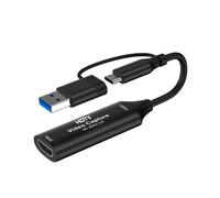 Scheda di Acquisizione Video 4K Compatibile con , USB 2.0 Type-C, 1080P, per Streaming Live su per PS4 e per .