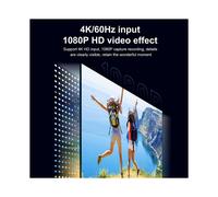 Scheda di Acquisizione Video 4K Compatibile con , USB 2.0 Type-C, 1080P, per Streaming Live su per PS4 e per .