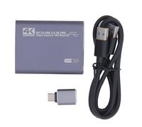 Scheda di acquisizione video 4K Professional USB 3.0 HD Interfaccia multimediale Video Capture Sarto per PC DSLR Camere in alluminio