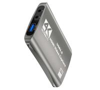 Scheda di acquisizione video 4K USB3.0 Cattura video 1080P Live Streaming Video Grabber Converter Microfoni Ingresso Gaming Trasmissione in diretta
