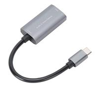 Scheda di acquisizione video audio, scheda di acquisizione video HDMI 1080p, adattatore video da HDMI a USB-C 4K di tipo C, per telefoni, per console di gioco, per Game Live, per fotocamere, ecc.