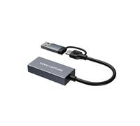 Scheda di Acquisizione Video Compatibile 4K 1080P 60FPS USB3.2 Gen1 Portatile per Streaming di Giochi Dal Vivo e Registrazione HD per Conferenze