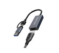 Scheda di Acquisizione Video Compatibile 4K 1080P 60FPS USB3.2 Gen1 Portatile per Streaming di Giochi Dal Vivo e Registrazione HD per Conferenze