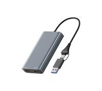Scheda di Acquisizione Video HDTV USB Type-C Compatibile con Video Grabber Box 4k 60HZ Loop-Out per PC Computer Camera Live Gaming