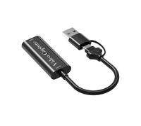 Scheda di Acquisizione Video USB 3.0 4K -Compatibile A 1080P 60fps USB/Type C Registrazione Plug And per Giochi Streaming Live