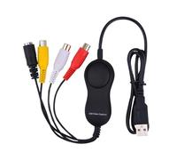 Scheda di acquisizione video USB2.0 analoghi a convertitori digitali per CVBS S Ingresso video 480p Risoluzione DriverFree Plug and Play CVBS S Dispositivo di acquisizione