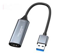 Scheda di acquisizione video USB3.0/2.0 compatibile con HDMI 4K 1080@60Hz, registrazione di giochi for trasmissioni in diretta(USB 3.0)