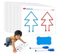 Scheda Di Allenamento Del Cervello - Learning Skill Deck, Moderno Trainer Di Memoria | Schede Flash A Forma Di Occhio A Mano, Decorazione Del Set Di Puzzle Cognitivi, Rack Per Giochi Mentali, Or