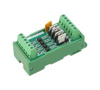Scheda di amplificazione DC PLC a 4 canali, modulo di ingresso NPN PNP 12/24V, guida DIN per controllo industriale (PNP)