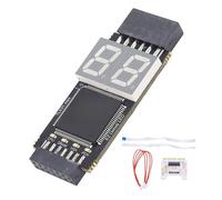 Scheda di Analisi della Scheda Madre del Laptop, Kit di Adattatore per Schede Diagnostici della Porta Scheda Madre PCIE LPC con Indicatore a LED, Kit di Schede di Debug per