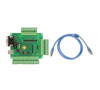 Scheda di breakout per scheda controller, scheda interfaccia USB per incisione CNC, scheda di grado militare anti-interferenza con supporto per volantino e interruttore