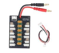 Scheda di carica in parallelo per batterie LiPo 1S-3S, scheda di carica con connettore bilanciato e prese XT30 e JST-PH2.0, cavi 18 AWG per caricabatterie RC IMAX B6