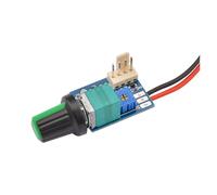 Scheda Di Controllo A Velocità Del Motore A Ventola PWM A 4 Pin Manuale DC12V Con Interruttore A Manopola, Regolatore Di Apparecchiature Elettriche For Ventole Del Case Del Computer