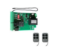 Scheda di Controllo del Motore del Cancello AC2200V + 2 Telecomandi per Apricancello Scorrevole Automatico