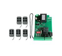Scheda di Controllo del Motore del Cancello Scorrevole Automatico AC110 + 5 Telecomandi per il Sistema di Controllo Degli Accessi 'Apricancello