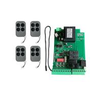 Scheda di Controllo del Motore del Cancello Scorrevole Automatico AC220 + 4 Telecomandi per il Sistema di Controllo Degli Accessi 'Apricancello